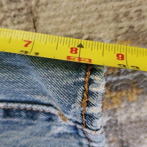 Levis 501  blue highrise button fly  jeans size 30 - Picture 15 of 16